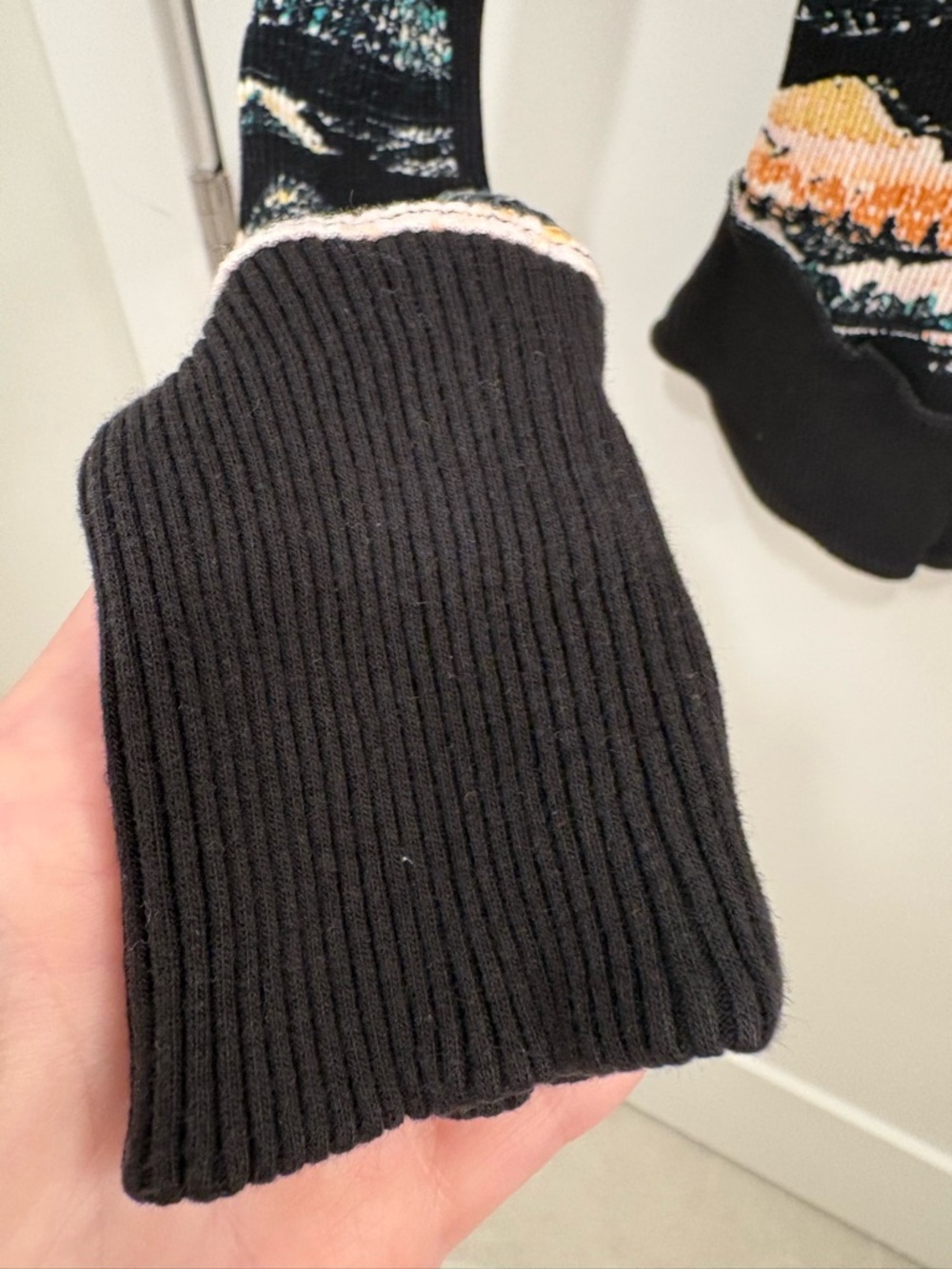 Free People FP Movement Rally Rib Henley Base Ski Layer in Black Diamond Size XS - Picture 6 of 12